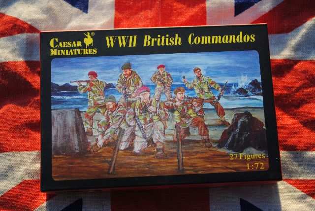 Caesar miniatures 073 WWII British Commandos